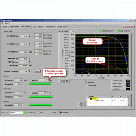 Solar Array Simulation